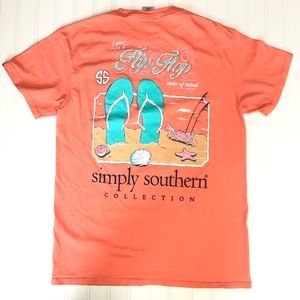Simply Southern Beach Flip Flop State Of Mind